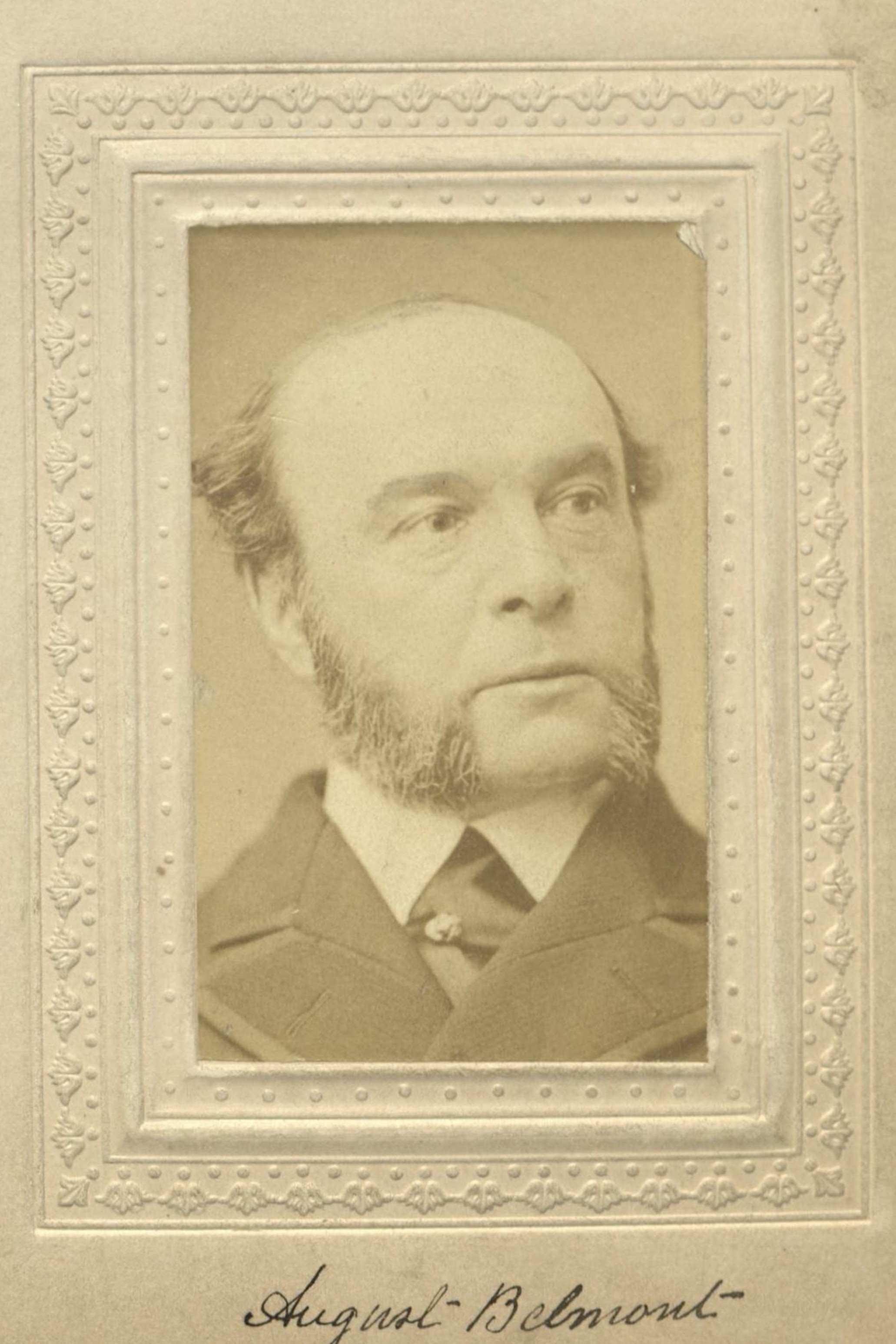Member portrait of August Belmont